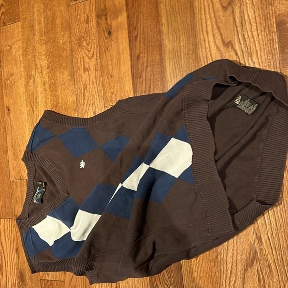 Point  Zero Sweater Vest Vintage sleeveless sweater Sz XL - Picture 8 of 10